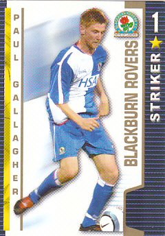 Paul Gallagher Blackburn Rovers 2004/05 Shoot Out #72
